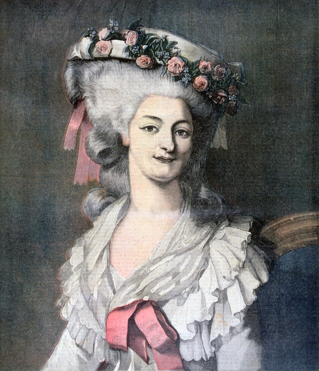 Marie-Louise, Princess of Lamballe by Louis Edouard Rioult
