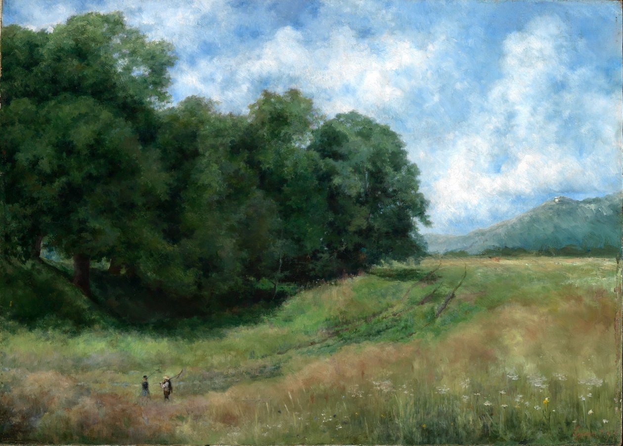 Field Path near Kronberg in Taunus by Louis Eysen