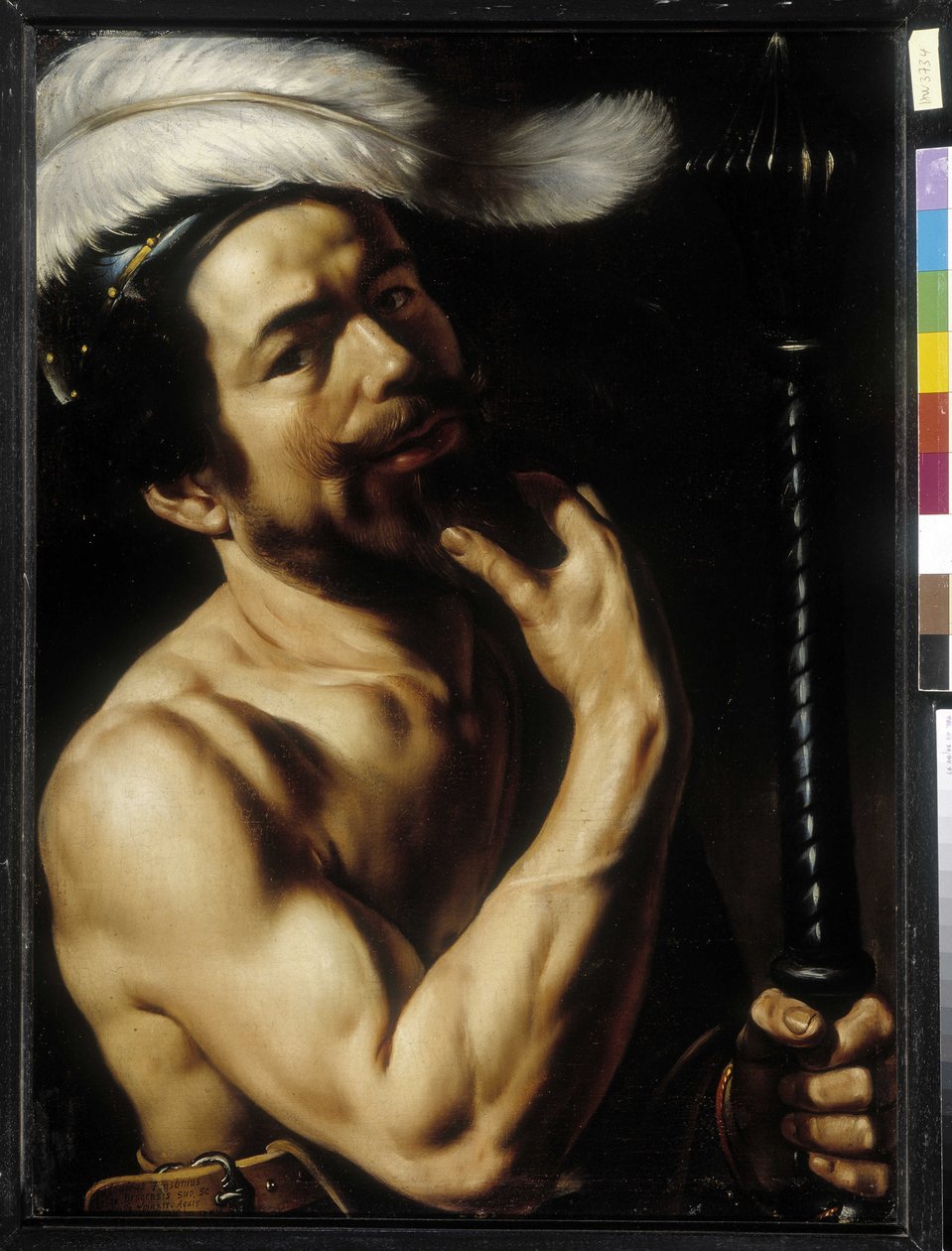 Self-Portrait of Louis Finson by Louis Finsonius or Finson