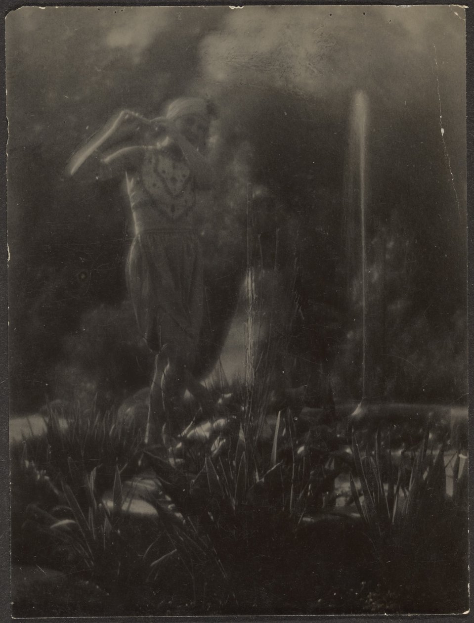 Dancer in Garden by Louis Fleckenstein