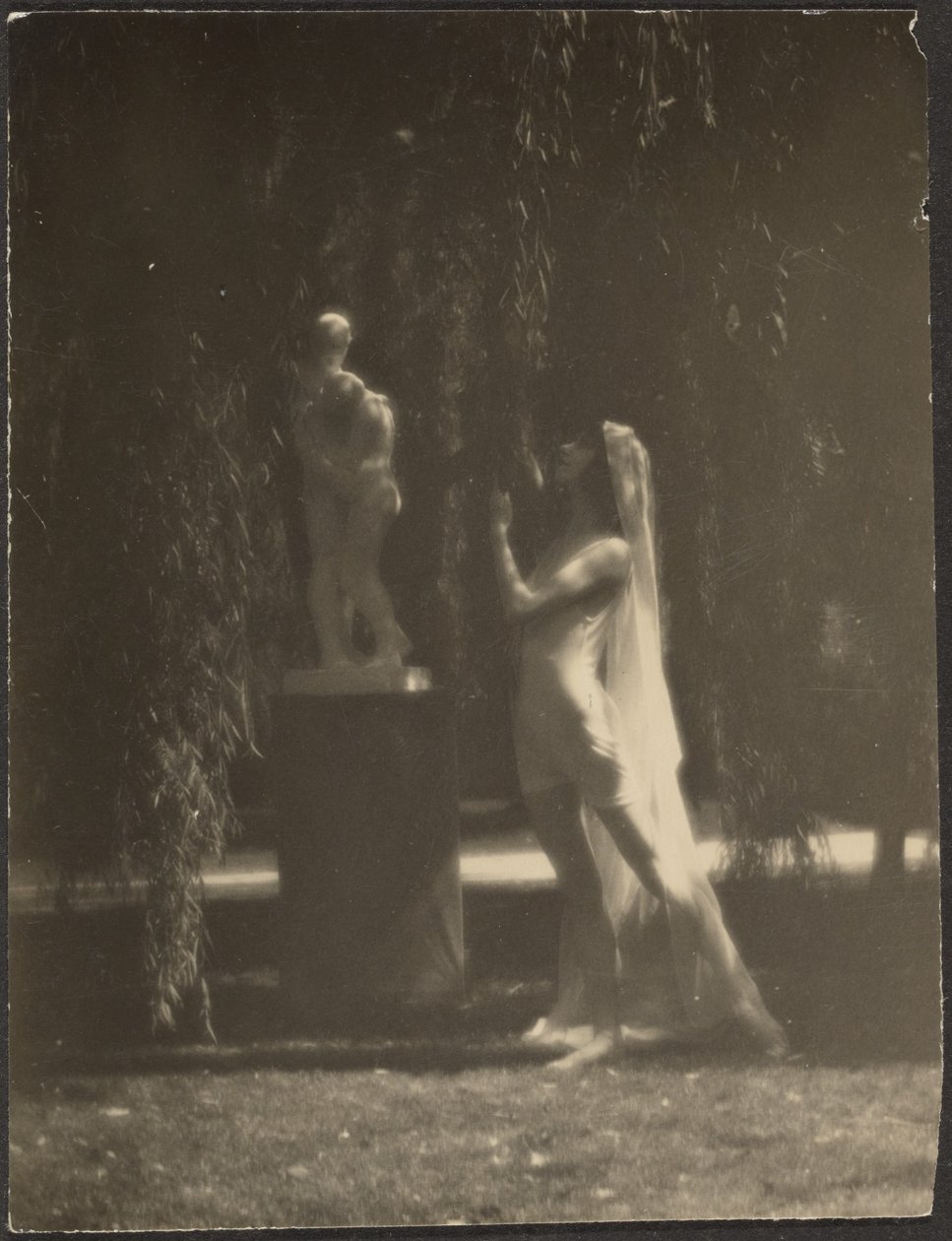 Dancer in Garden by Louis Fleckenstein