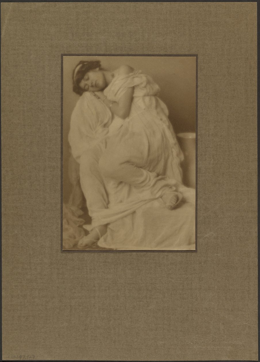 Draped Model, Sleeping by Louis Fleckenstein