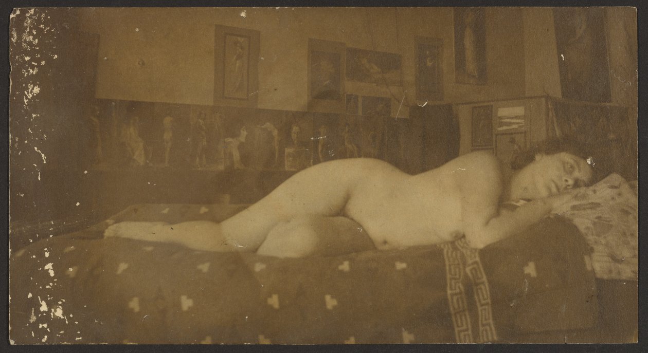 Female Nude by Louis Fleckenstein