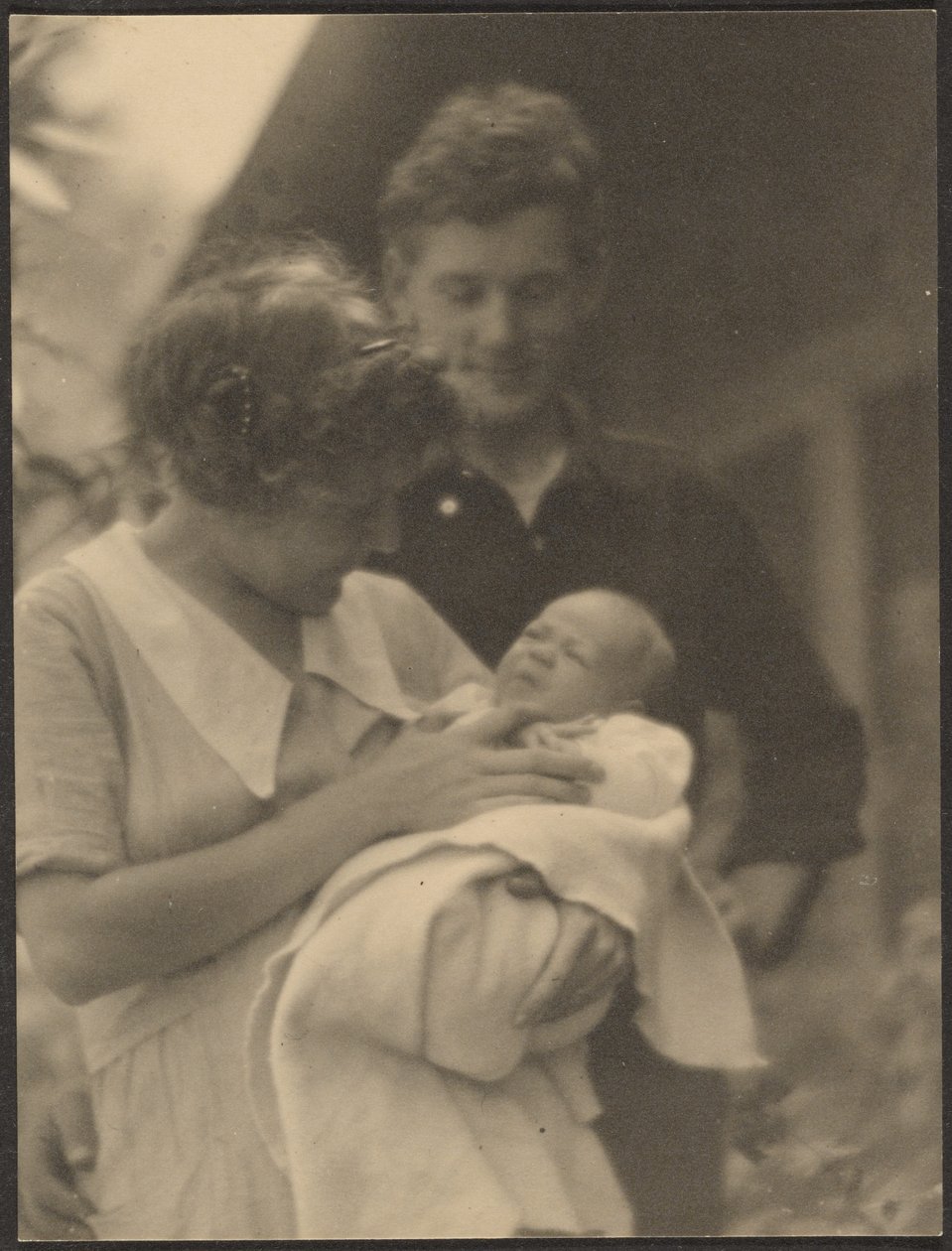 Florence and Husband with Baby by Louis Fleckenstein
