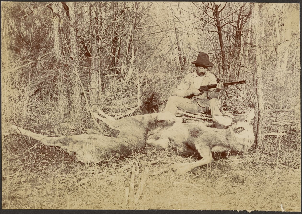 Hunter and His Kill by Louis Fleckenstein