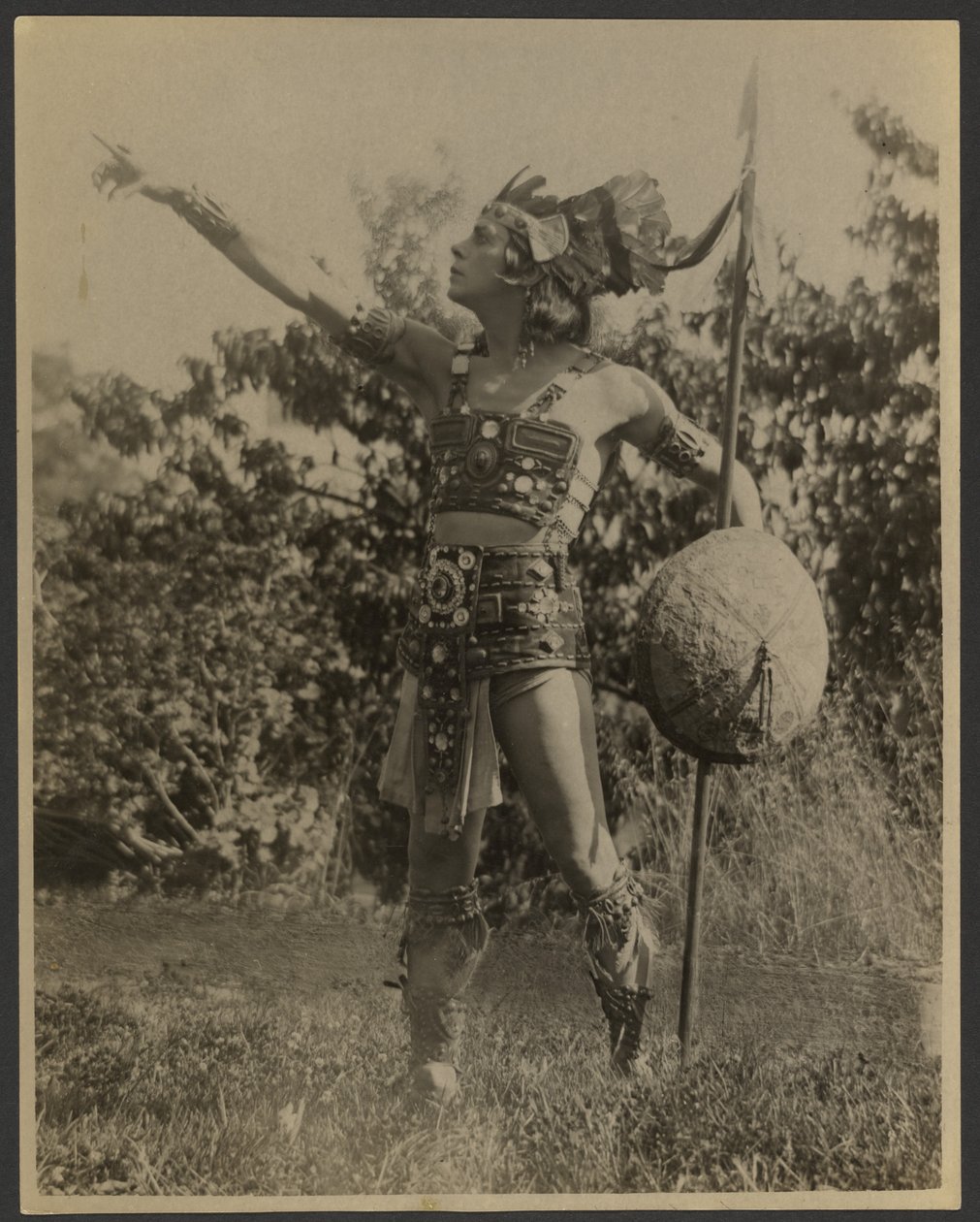 Kosloff as Warrior by Louis Fleckenstein
