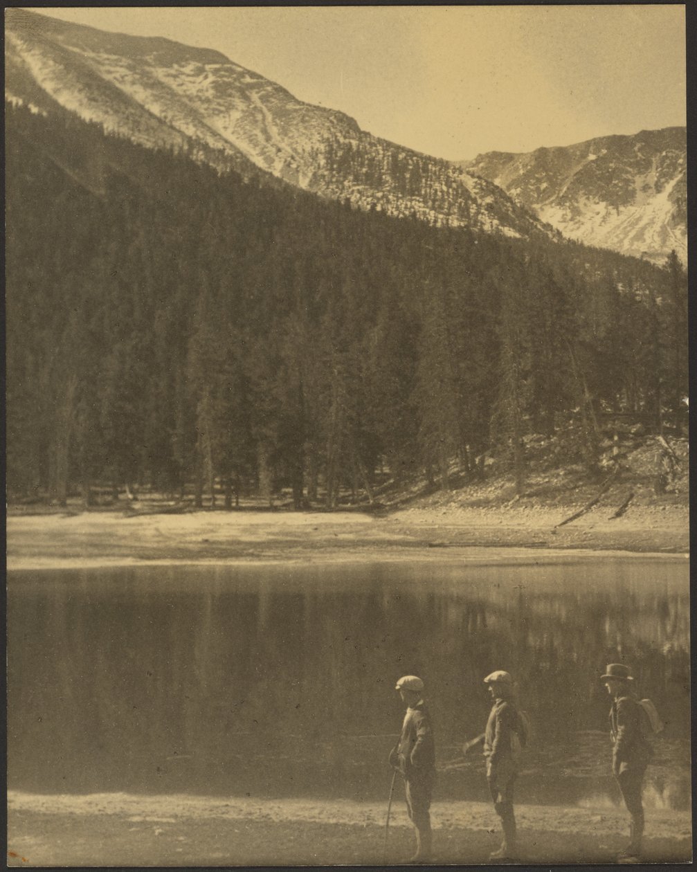 Lake Near Mt. Gorgonio by Louis Fleckenstein
