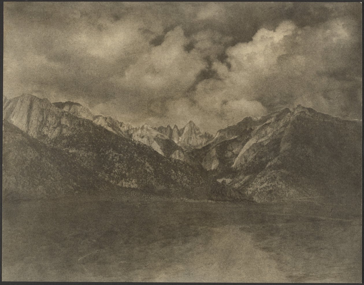 [Mountainous Landscape] by Louis Fleckenstein