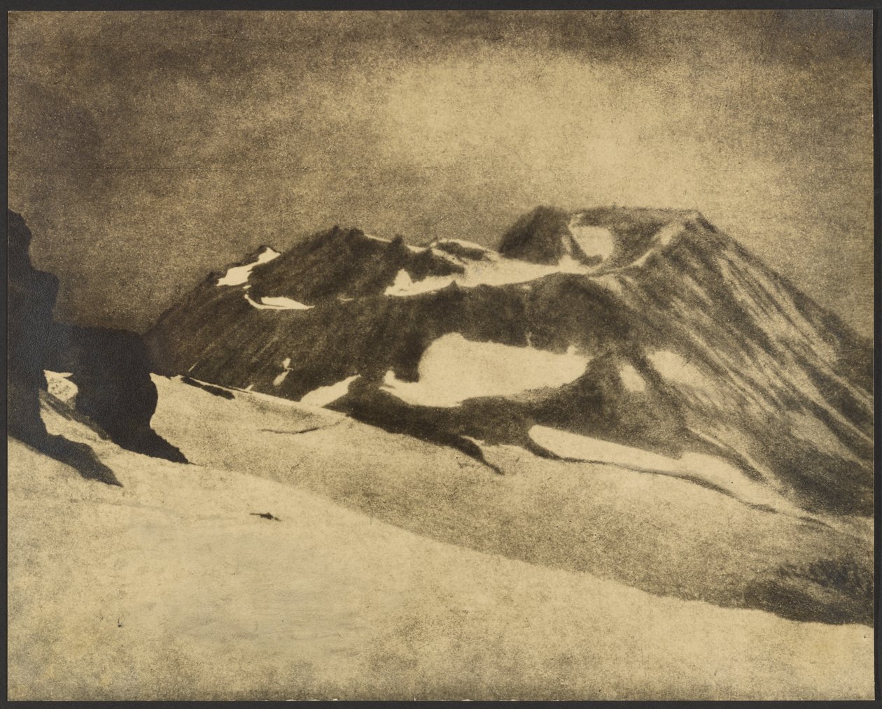 Mt. Shasta Crater by Louis Fleckenstein