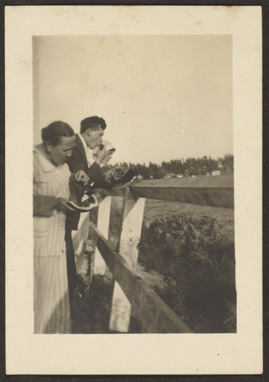 People Eating Melon by Louis Fleckenstein
