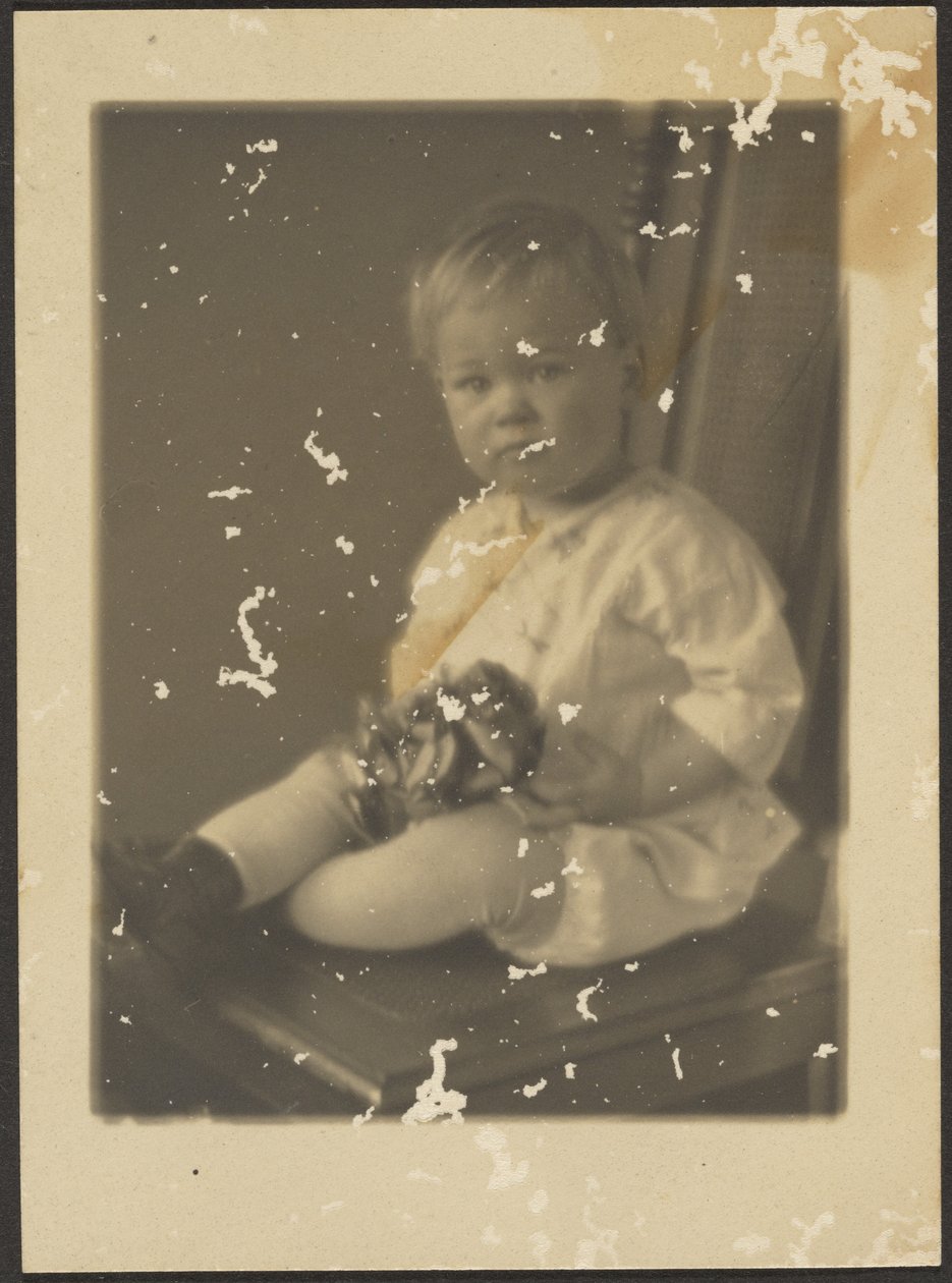 Portrait of a Baby by Louis Fleckenstein
