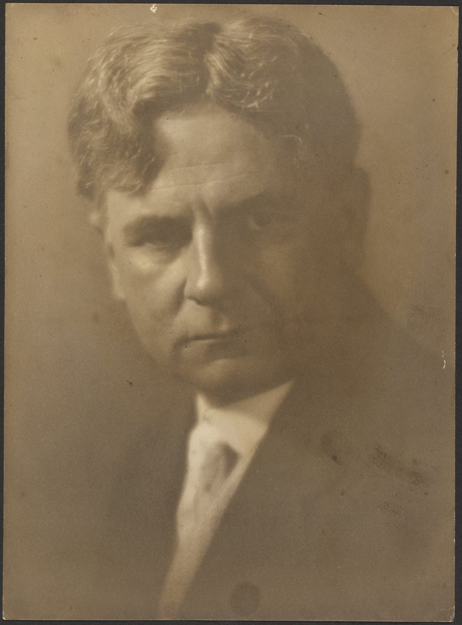 Portrait of a Man with Deep-Set Eyes by Louis Fleckenstein