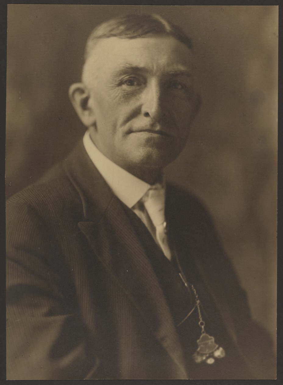 Portrait of a Man with Pocketwatch by Louis Fleckenstein
