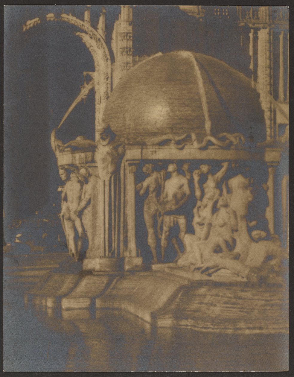 Sculptural Architecture Detail by Louis Fleckenstein