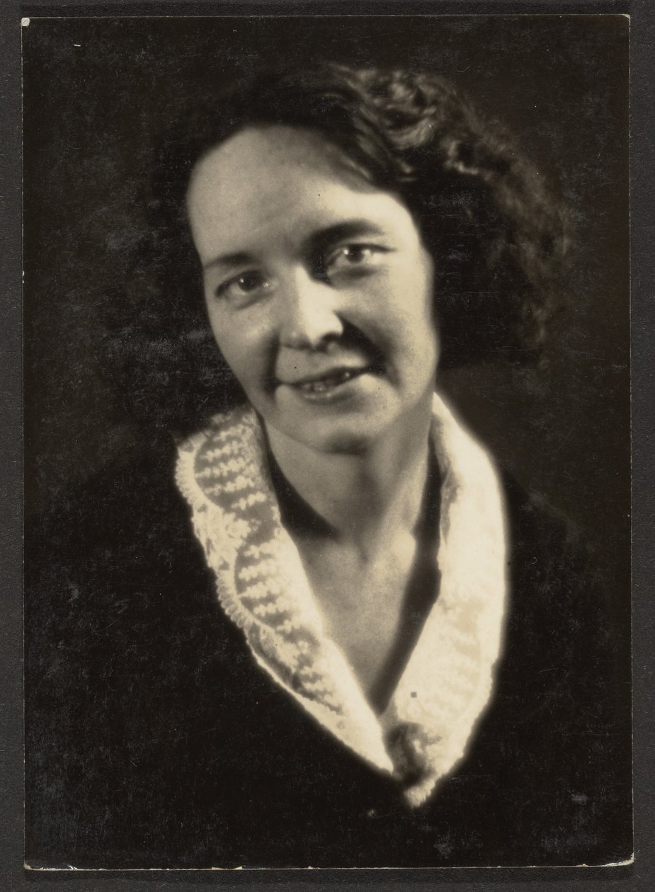 Woman with Embroidered Collar by Louis Fleckenstein