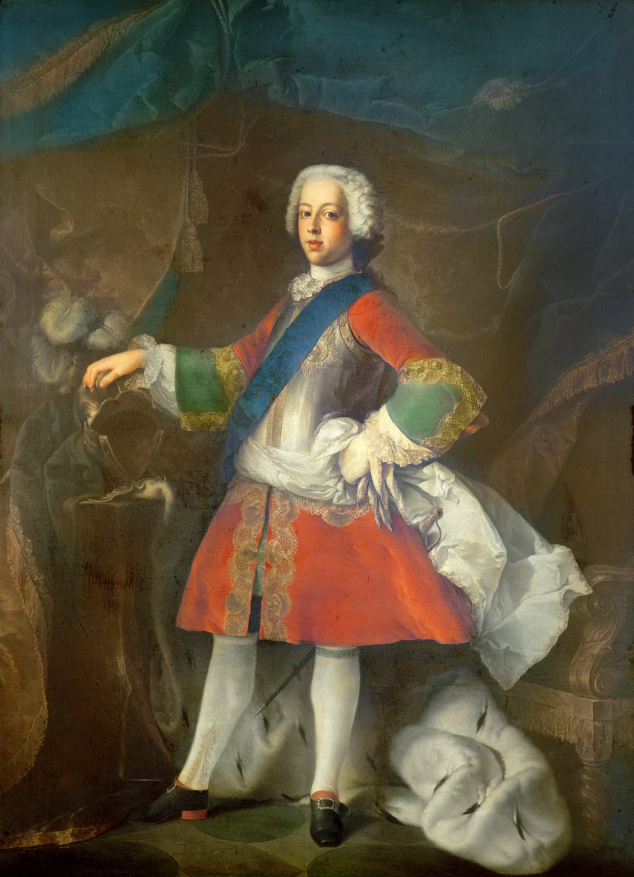 Prince Charles Edward Louis Philip Casimir Stuart by Louis Gabriel Blanchet