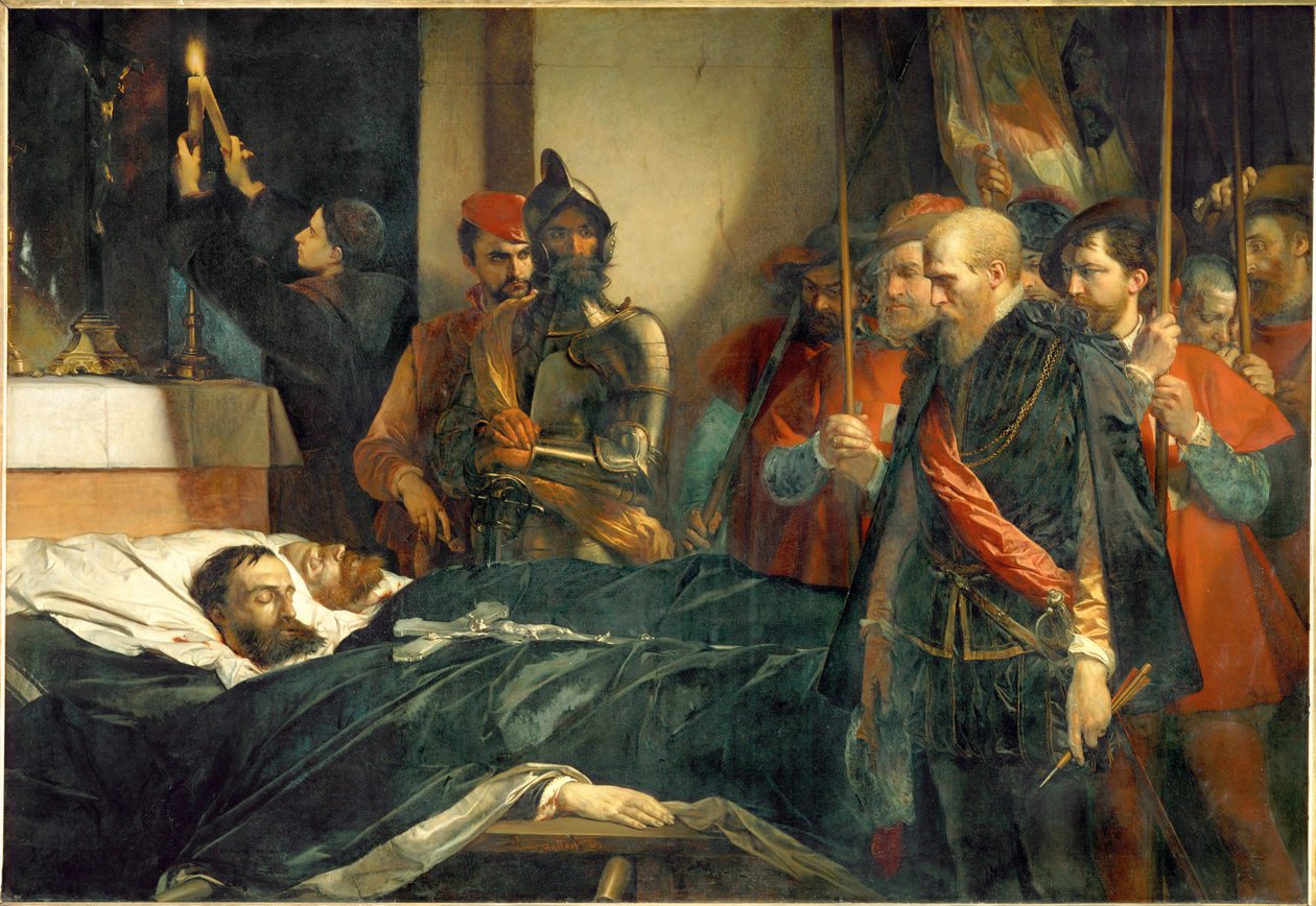 Last Honors Paid to the Counts of Egmont and Hoorn by the Grand-Serment of Brussels by Louis Gallait