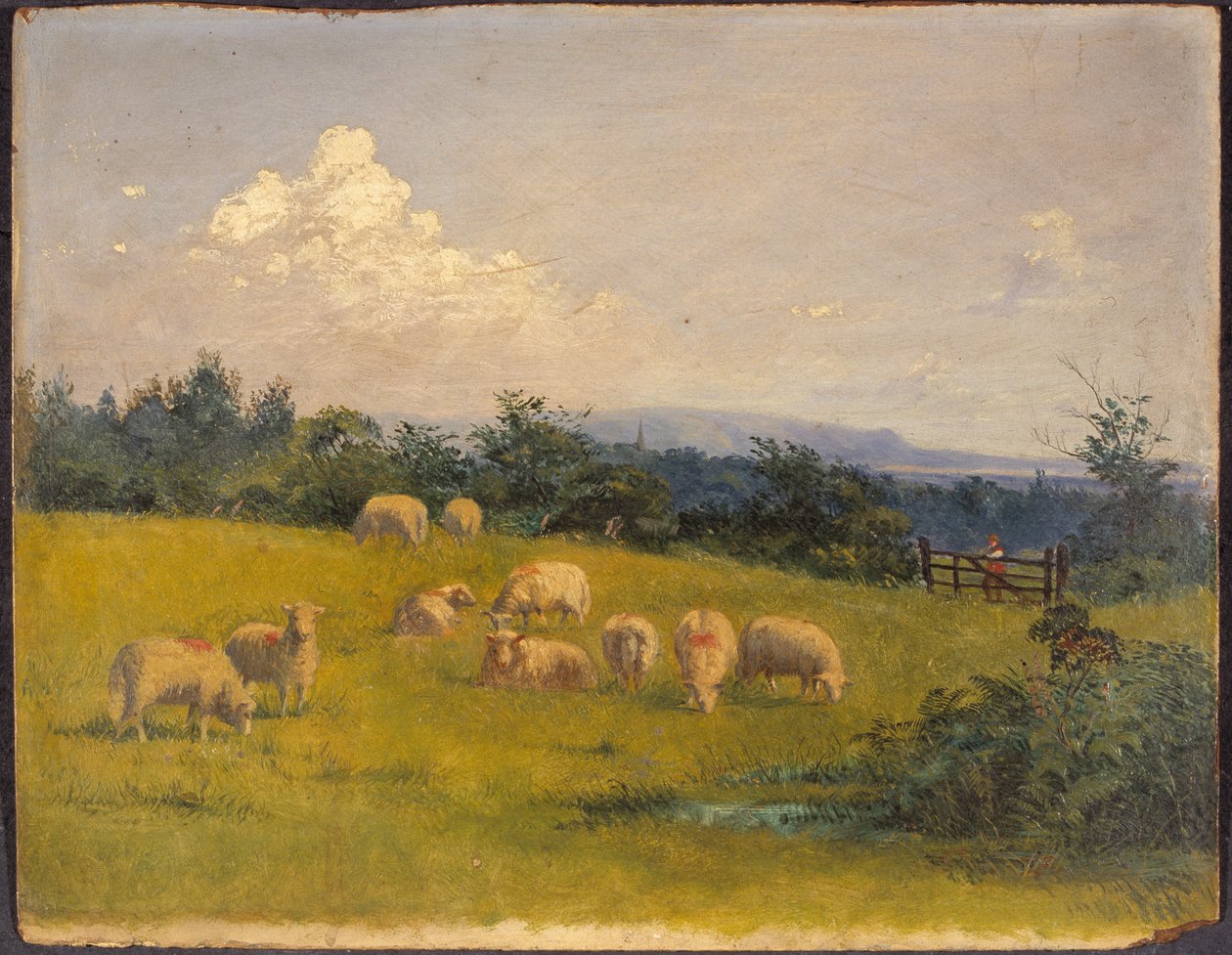 Landscape near Swansea by Louis Garnant Cawker
