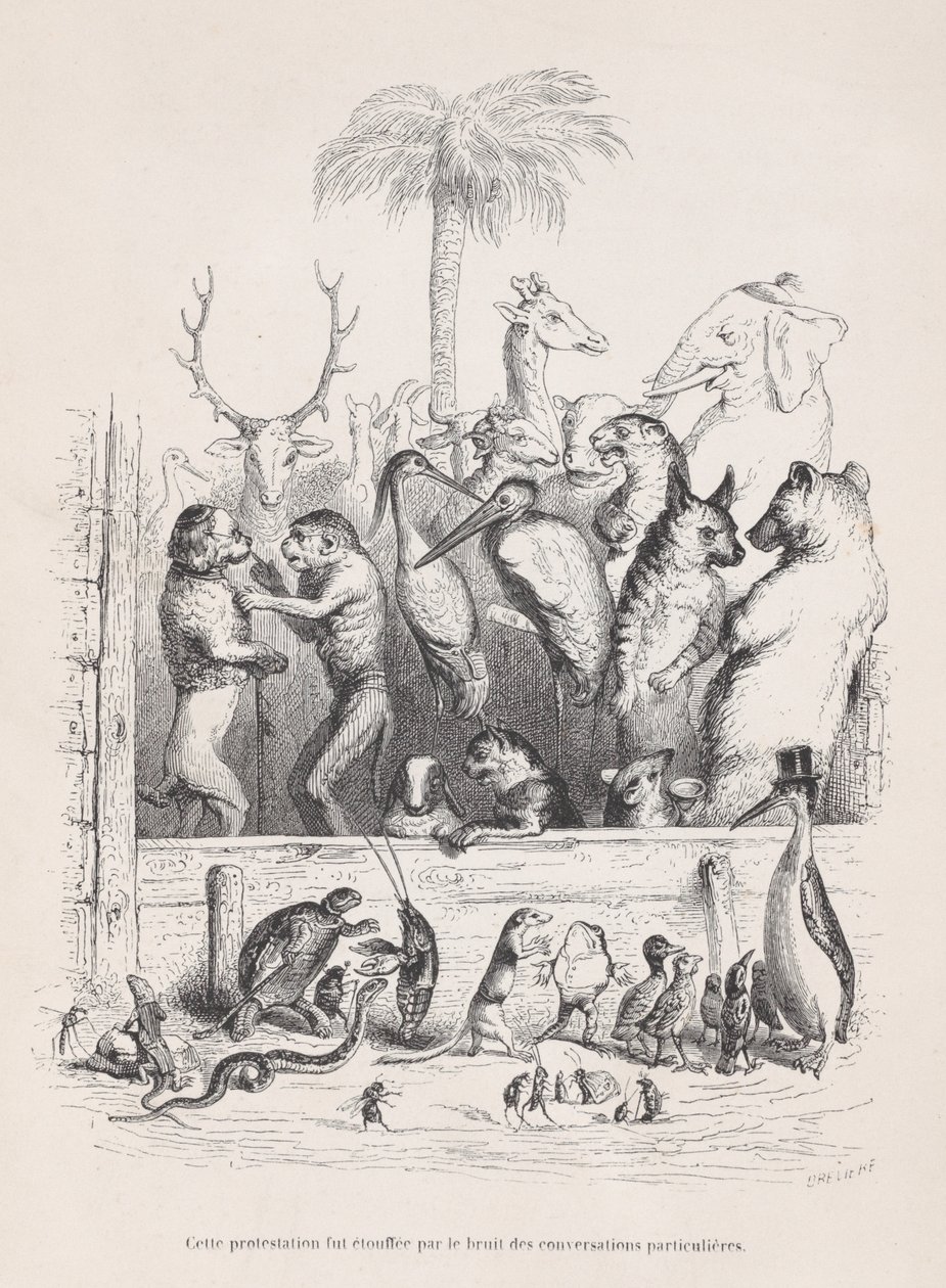 This Protest was Stifled by the Noise of Private Conversations by Louis Henri Brévière