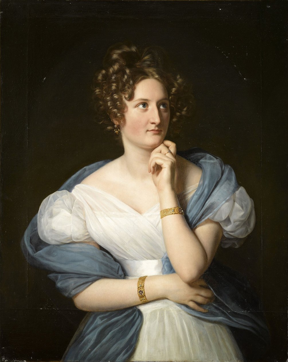 Delphine Gay by Louis Hersent
