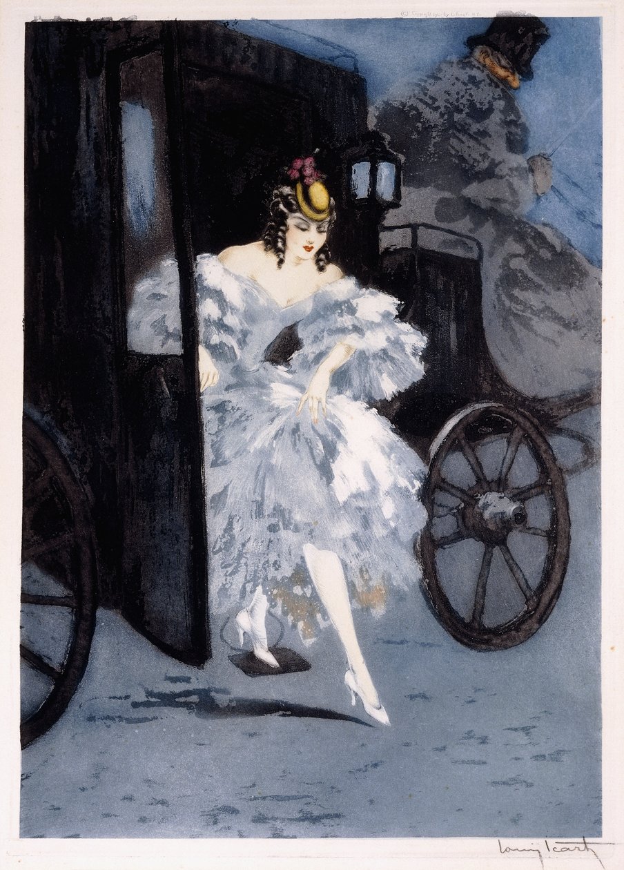 Arrival, c.1941 by Louis Icart