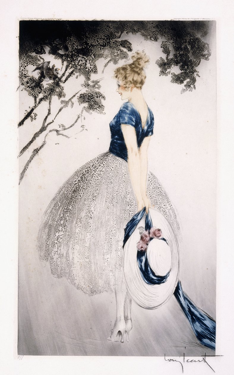 In the Nest, c.1922 by Louis Icart