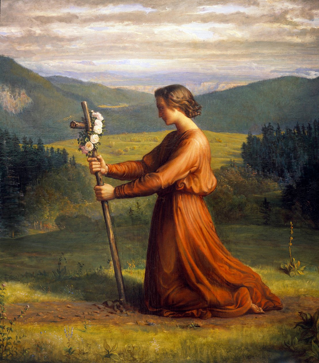 The Poem of the Soul; Reality by Louis Janmot