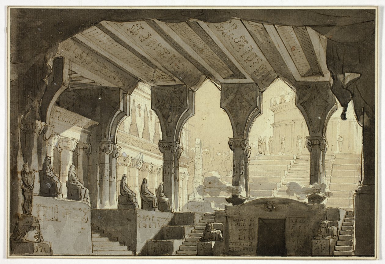 Stage Design by Louis-Jean Desprez