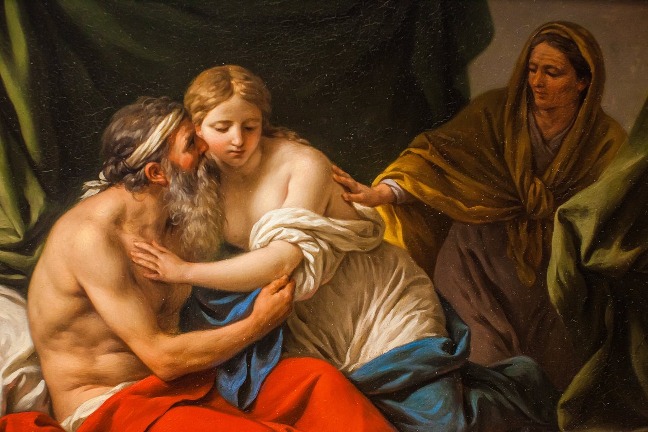 Sarah Presenting Hagar to Abraham by Louis Jean François Lagrenée