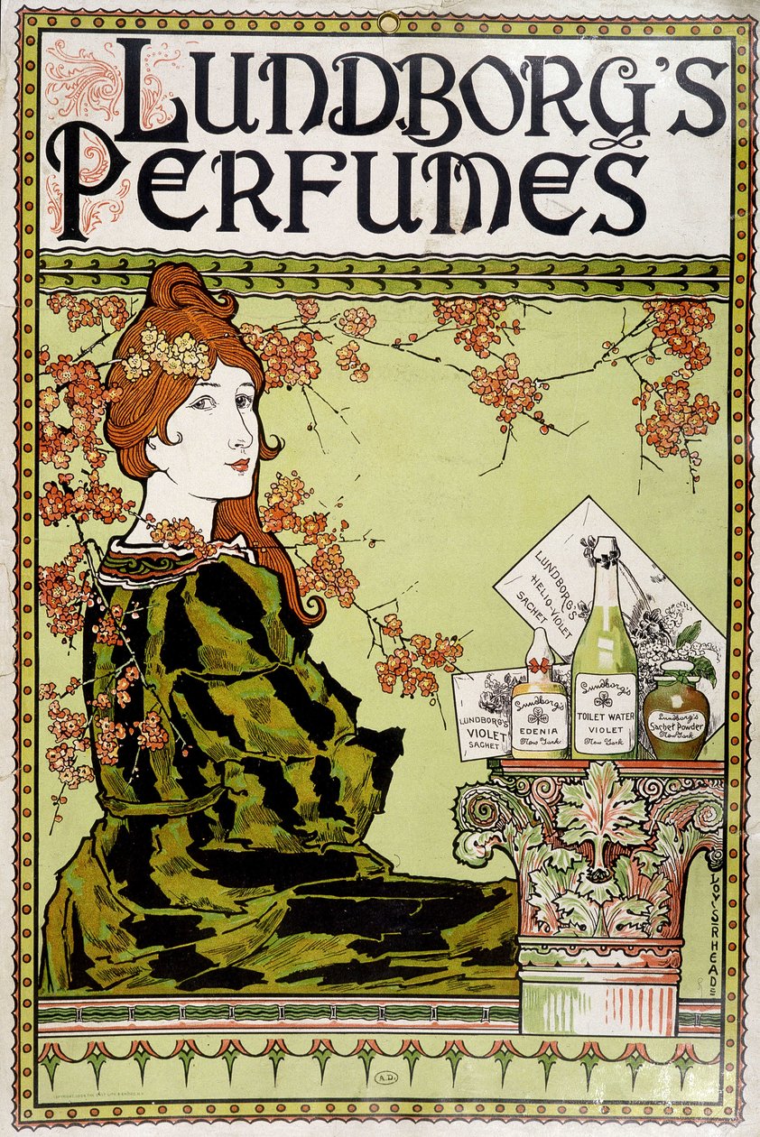 Advert of the fragrance 