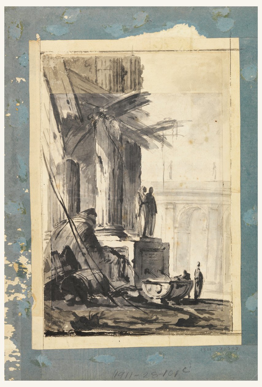 Ruin Fantasy, ca. 1762 by Louis Joseph Le Lorrain