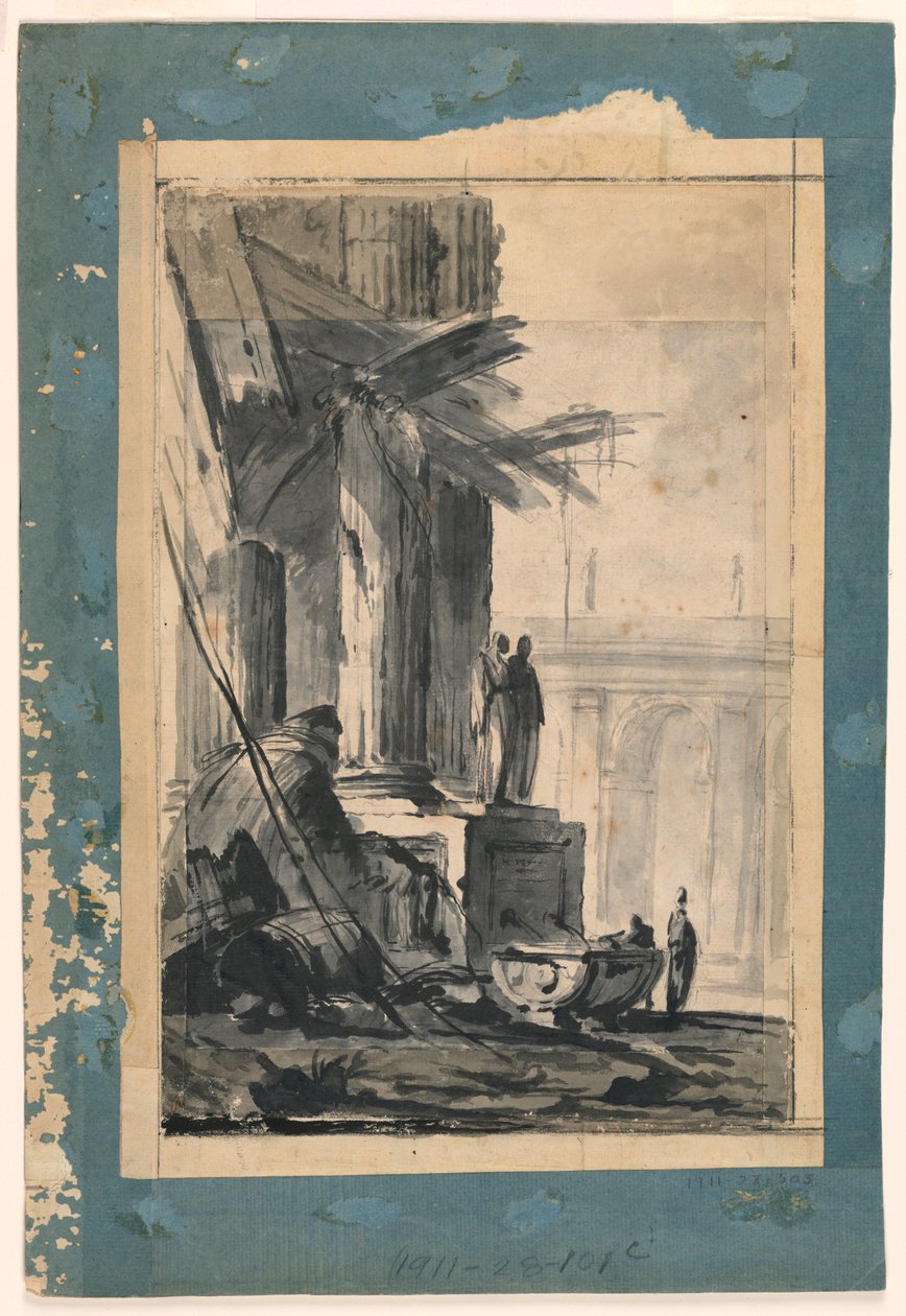 Ruin Fantasy, ca. 1762 by Louis Joseph Le Lorrain