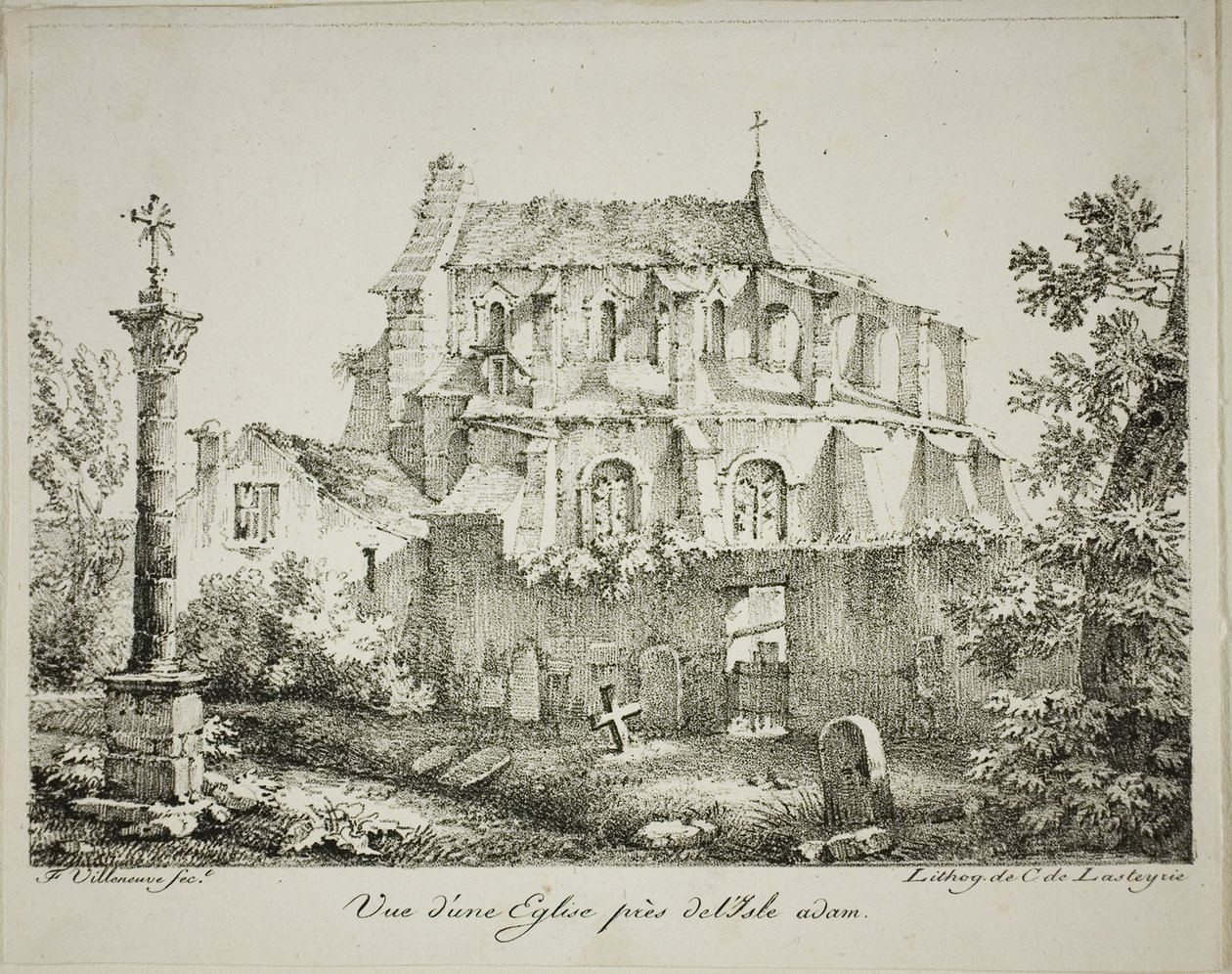 View of a Church Near l