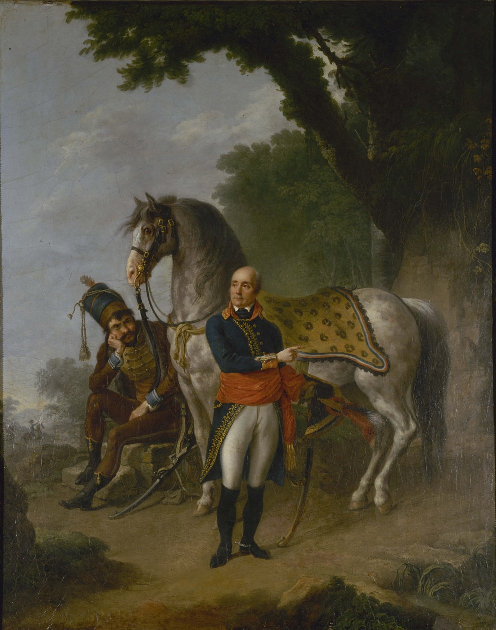 Portrait of General Joseph Marie Servan de Gerbey by Louis Lafitte