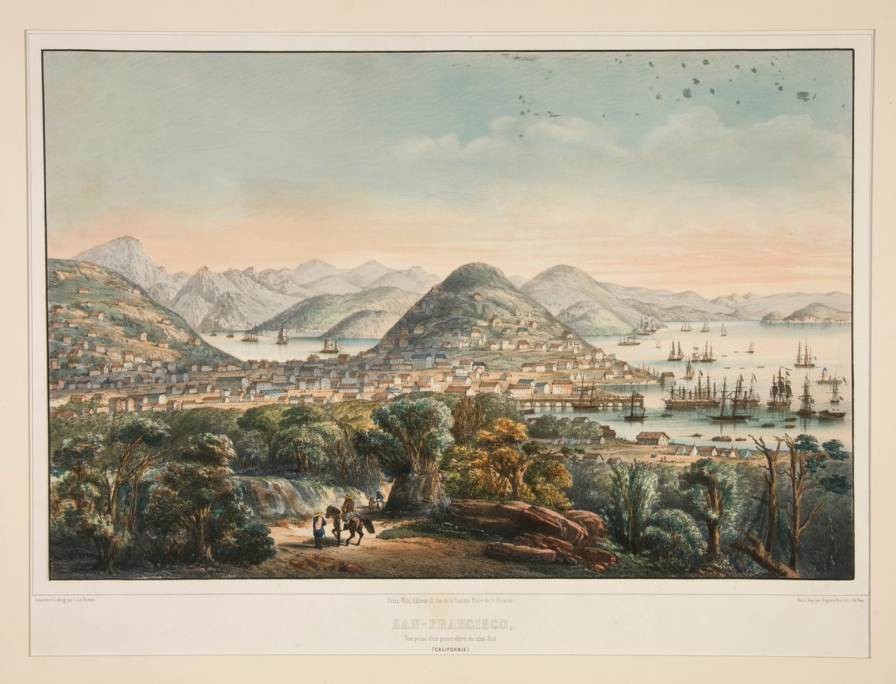San-Francisco, Vue prise d by Louis Le Breton