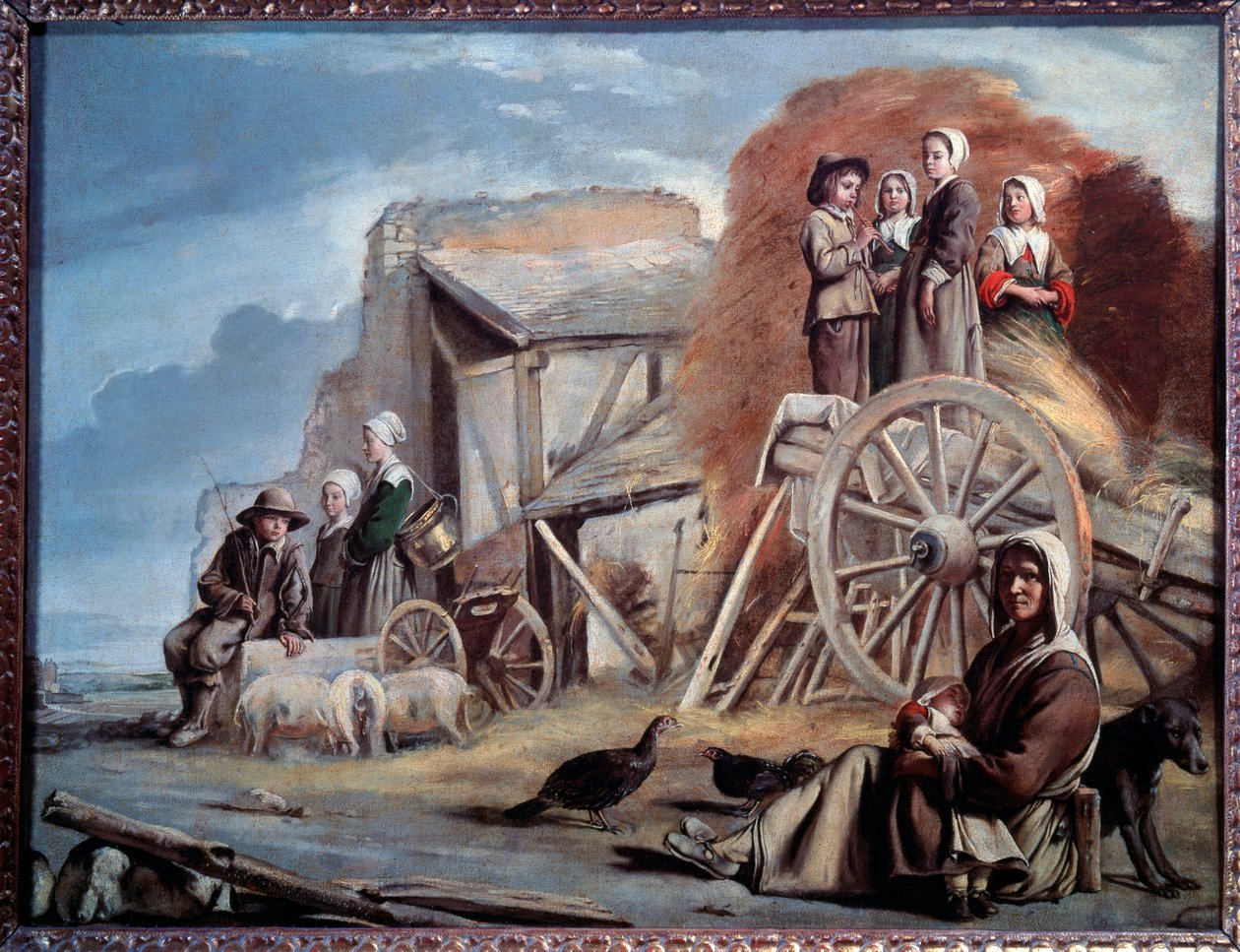 The Cart or the Return of Hay by Louis le Nain