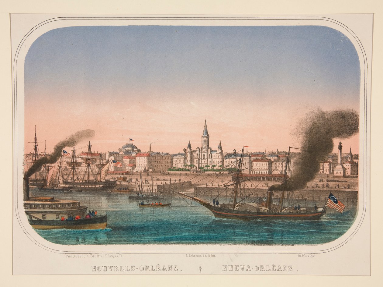 New Orleans by Louis Le Breton