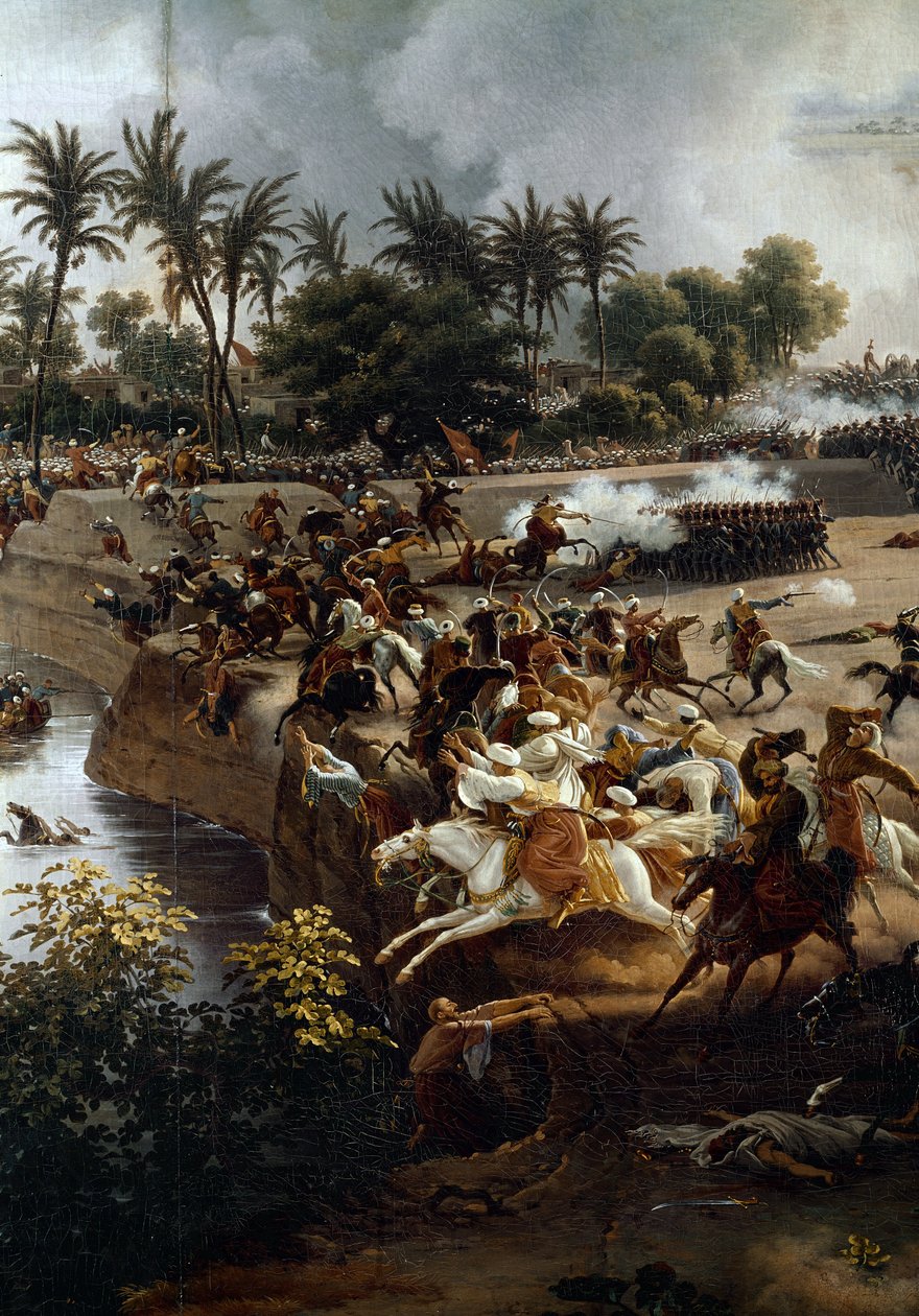 The Battle of the Pyramids, July 21 by Louis Lejeune