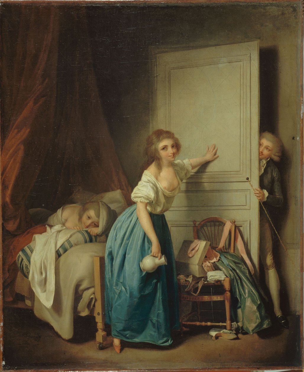 The Indiscreet Man by Louis Leopold Boilly