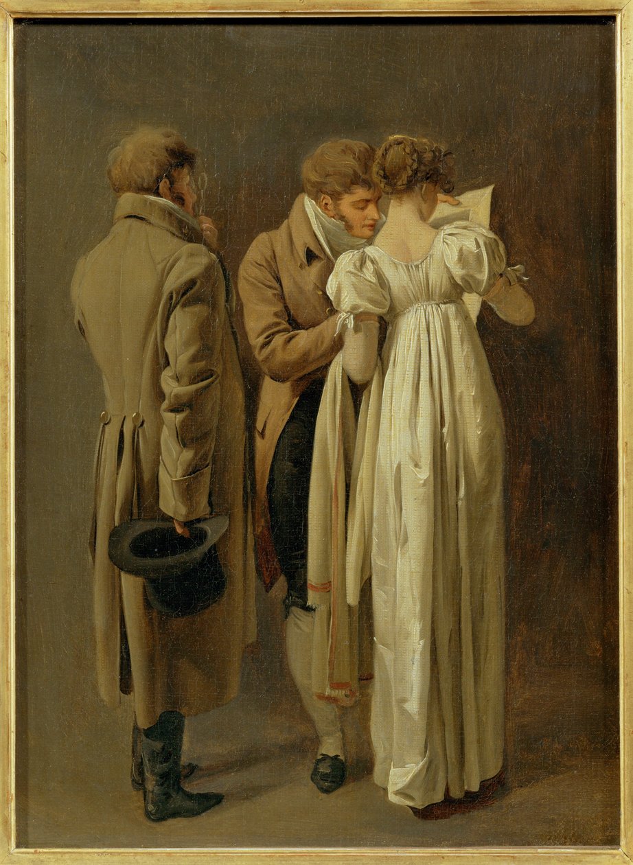 The Print Lovers by Louis Leopold Boilly