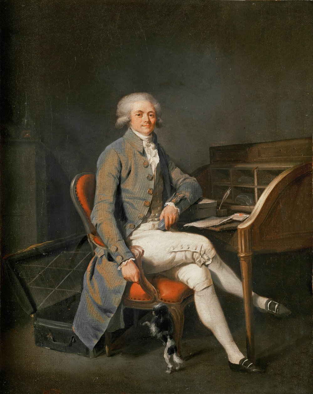 Maximilien Robespierre by Louis Leopold Boilly
