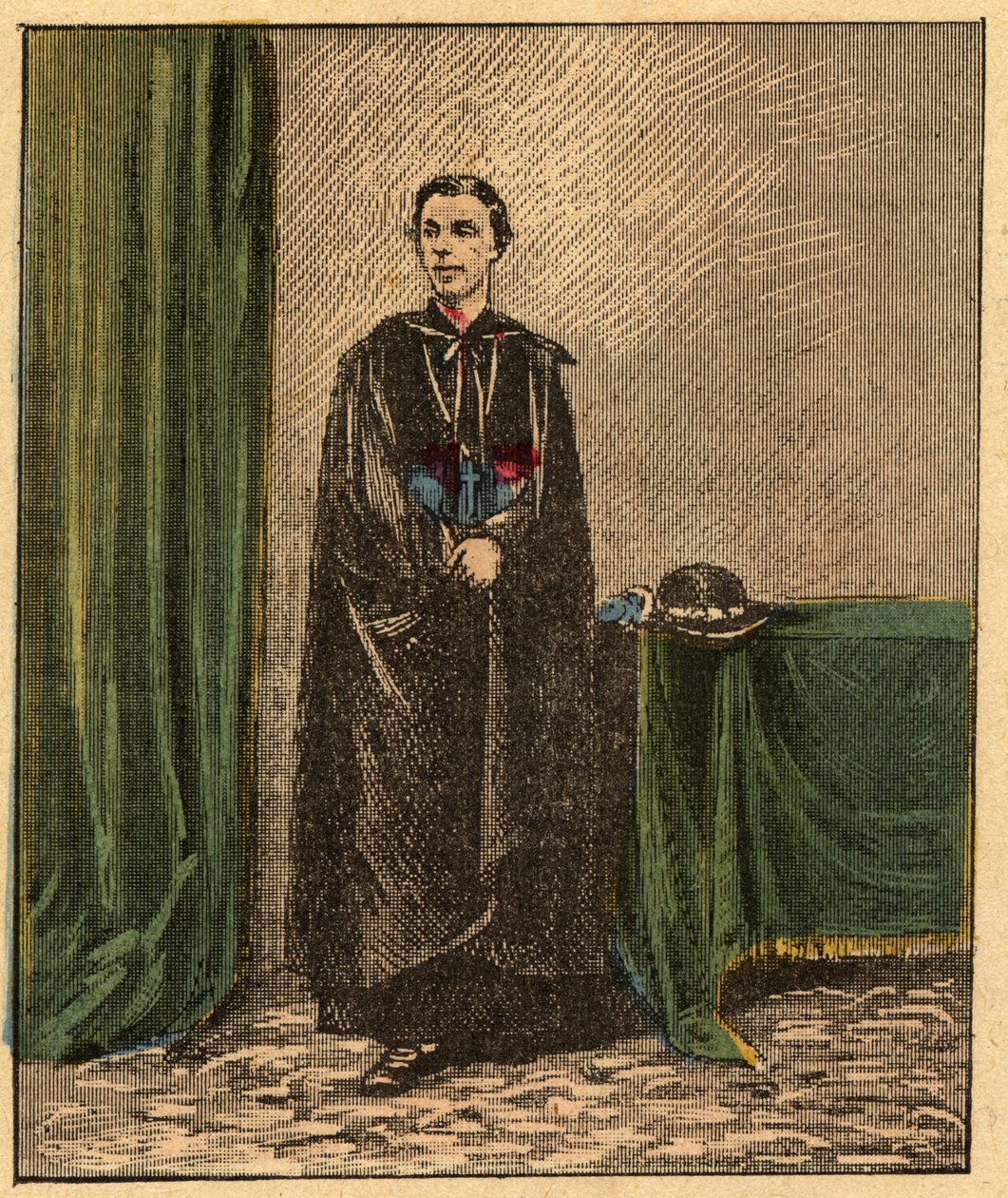 Louis-Gaston de Segur, French bishop - Engraving from 