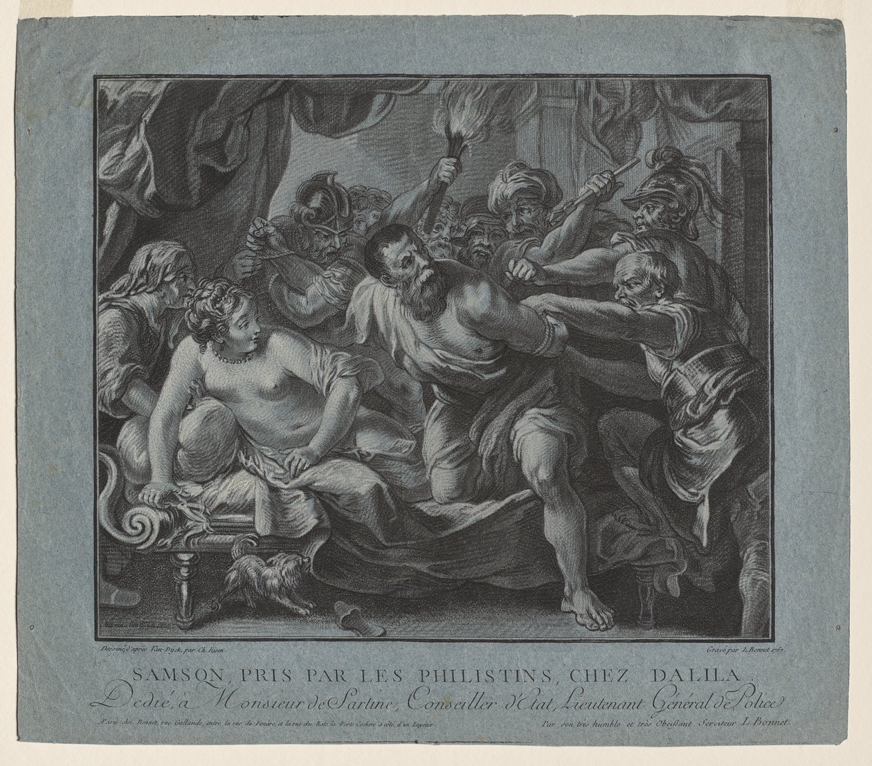 Samson Taken by the Philistines in Delilah