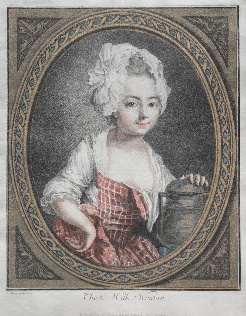 The Milk Woman by Louis Marin Bonnet