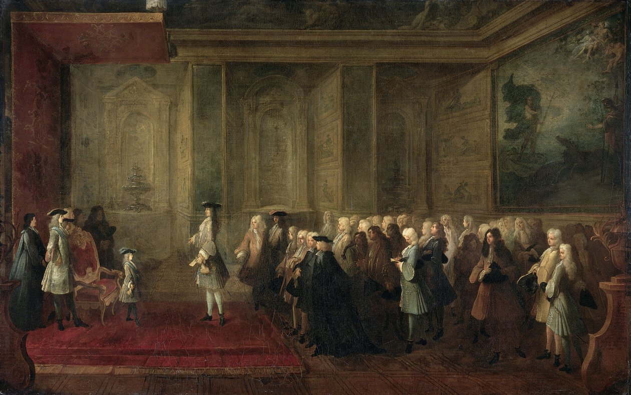 The Reception of Cornelis Hop by Louis Michel Dumesnil
