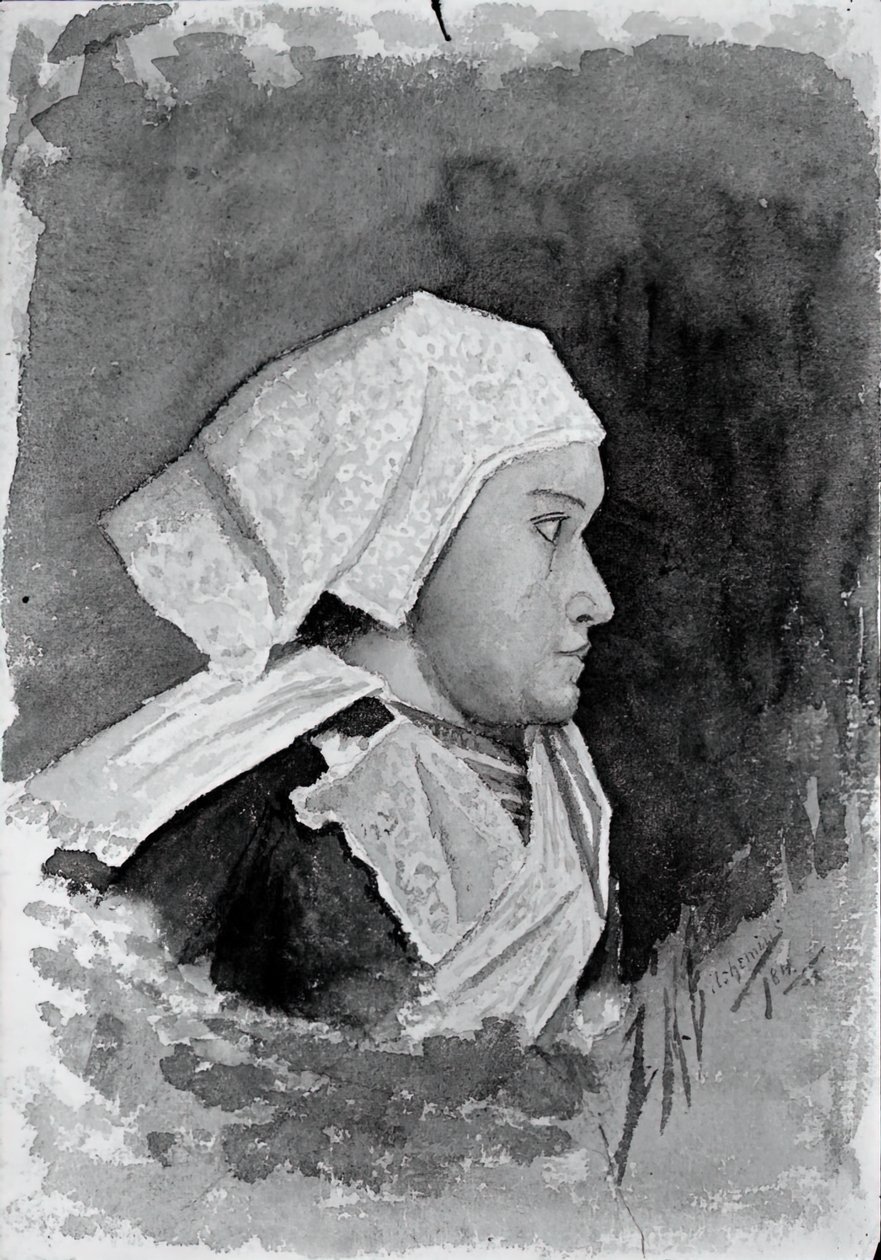 Brittany Peasant Woman by Louis Michel Eilshemius
