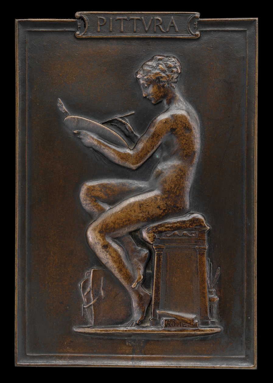 Painting, 1879 by Louis Oscar Roty