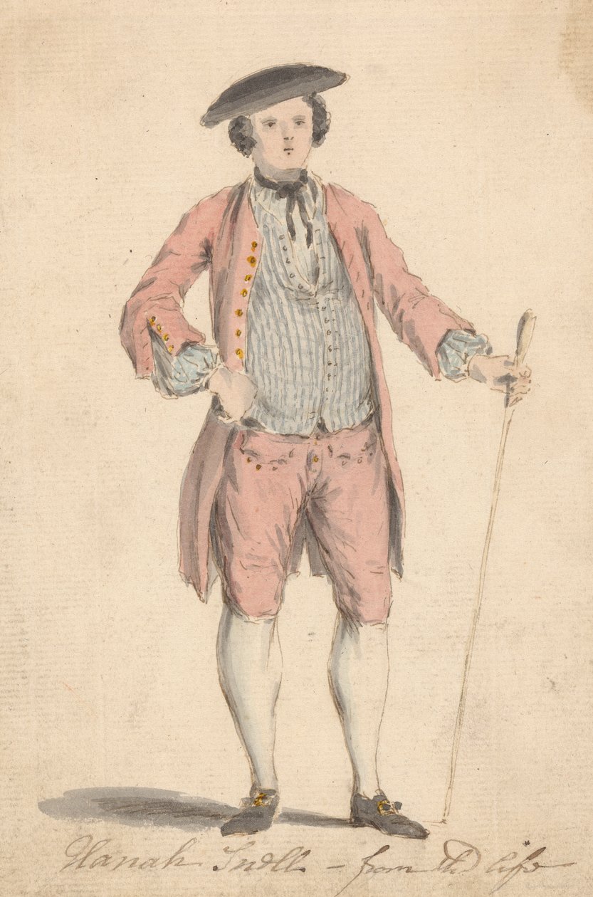 Hannah Snell - From the Life (in Male Dress) by Louis Philippe Boitard