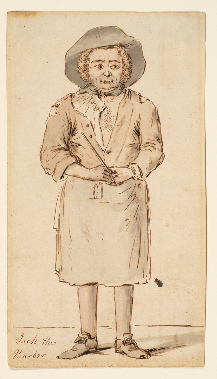 Jack the Barber by Louis Philippe Boitard
