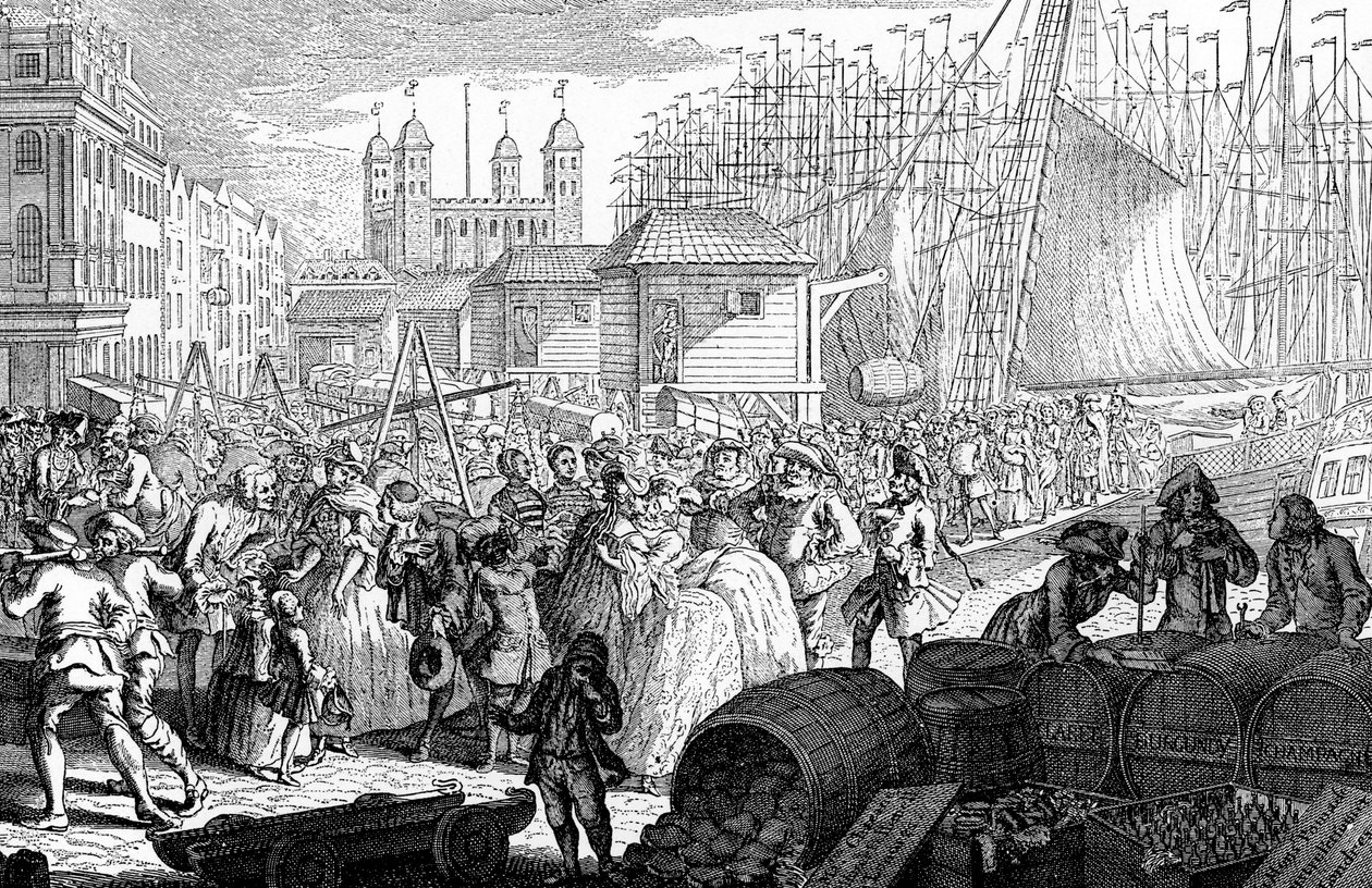 The Imports of Great Britain from France by Louis Philippe Boitard